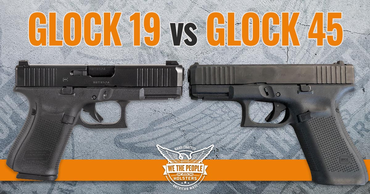 Compared: Glock 19 vs Glock 26 