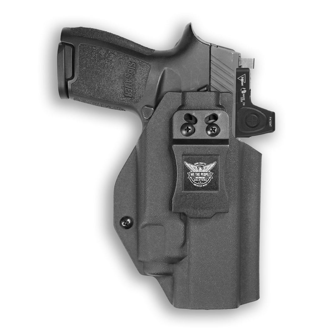 Sig Sauer P320 Full Size 9MM/.40SW Manual Safety with Streamlight TLR-7/7A/7X Light Red Dot Optic Cut IWB Holster