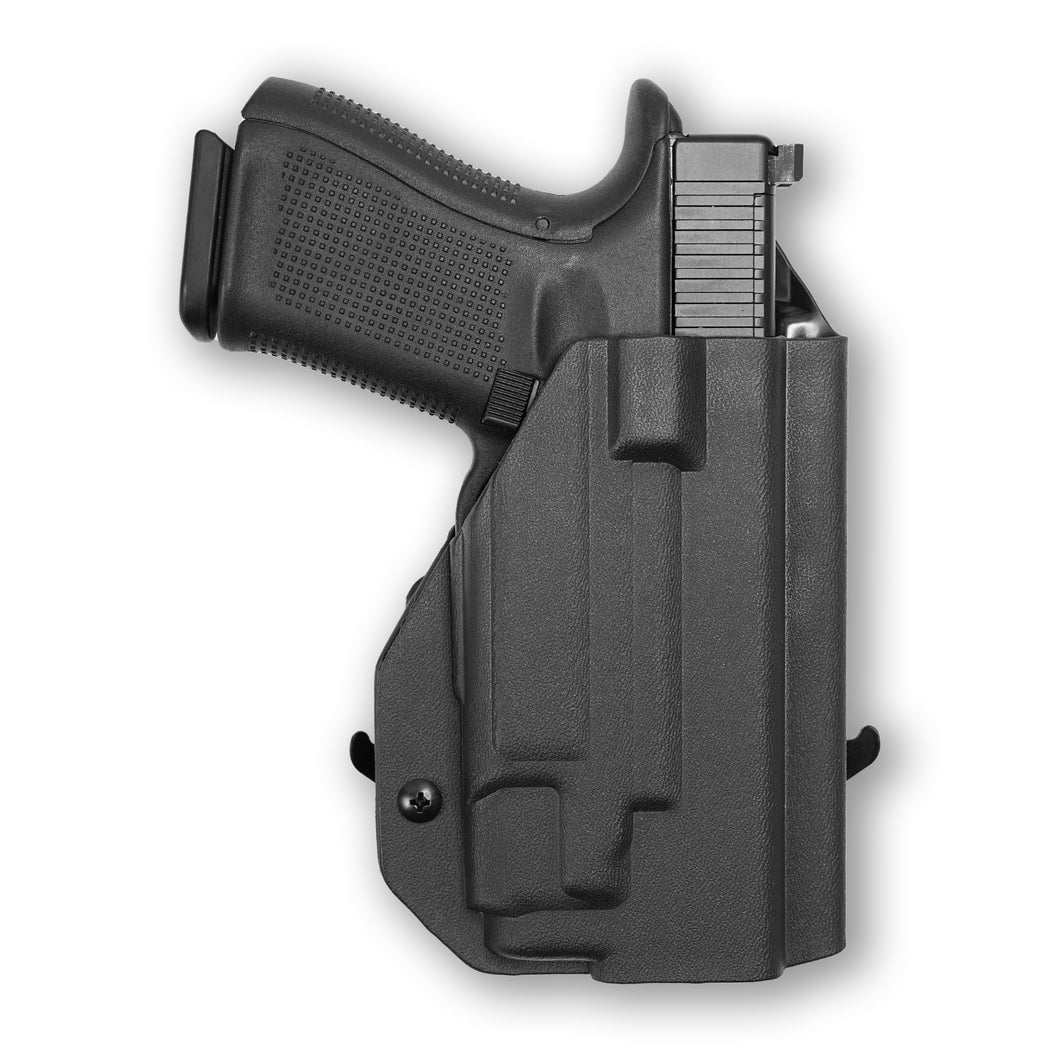Glock 45 with Streamlight TLR-7/7A/7X Light OWB Holster