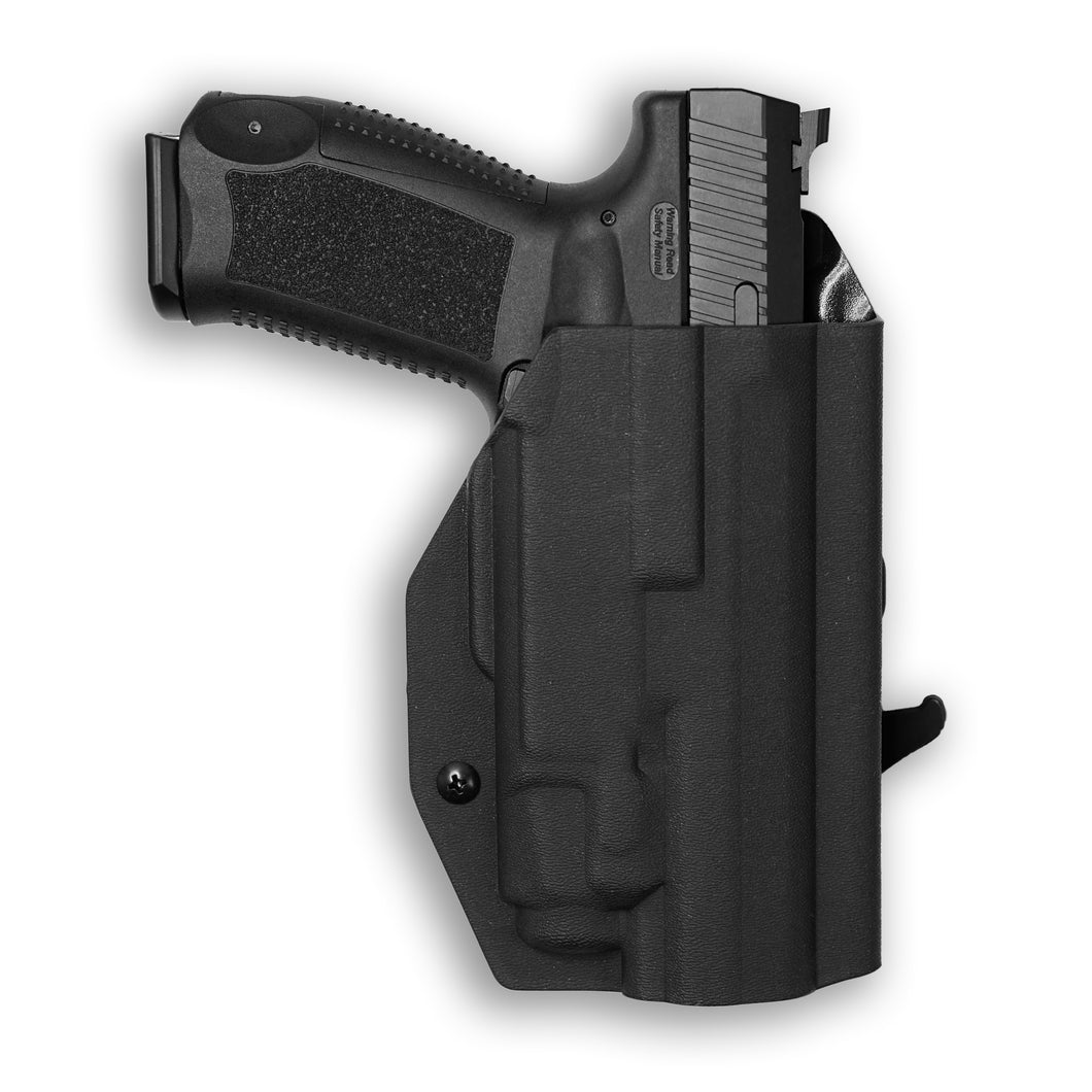 Canik TP9SF with Streamlight TLR-7/7A/7X Light OWB Holster