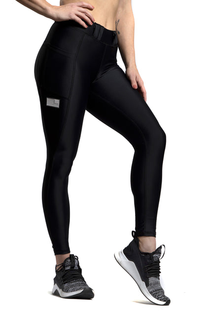 Concealment Express Women's Concealed Carry Leggings Olive XS