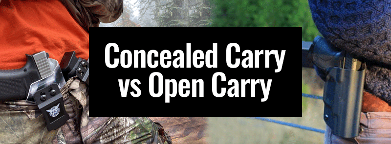 Open Carry vs Concealed Carry