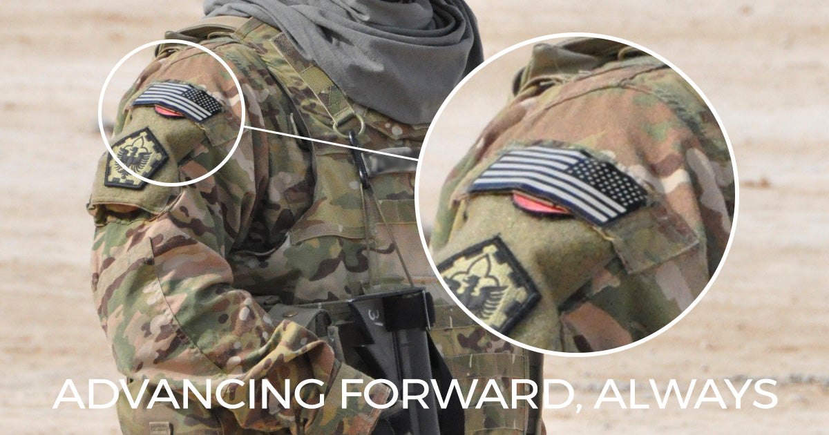 Why is the American Flag Reversed on Military Uniforms?