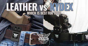 Leather Holster vs Kydex Holsters