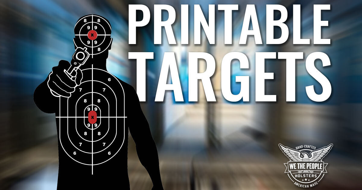 Types of Printable Targets and Where to Get Free Shooting Targets