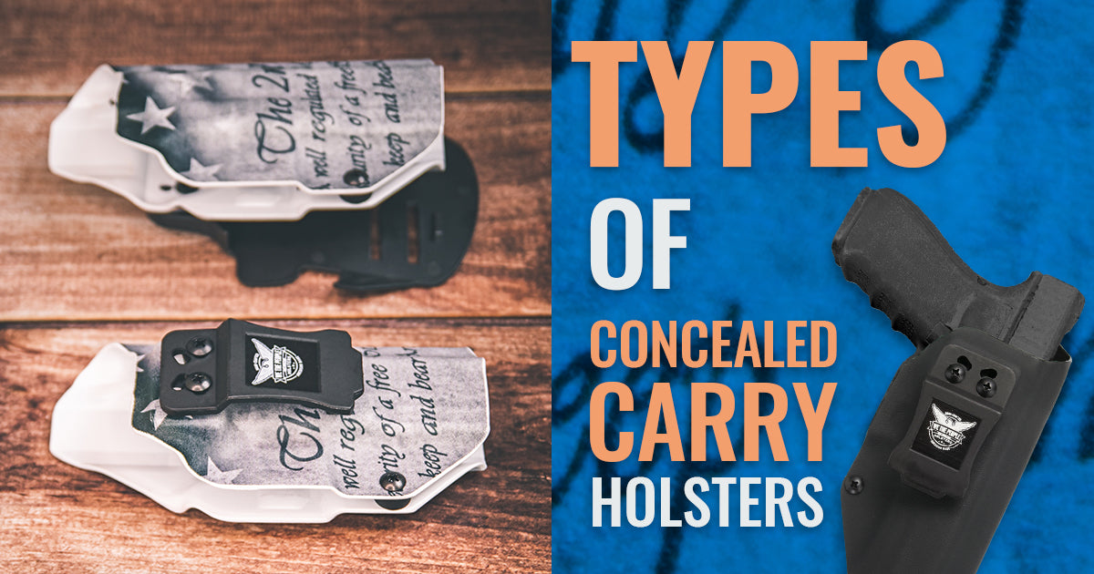 What are the Most Popular Types of Holsters for Concealed Carry?