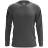 Basic - Charcoal + Black Long Sleeve Shirt