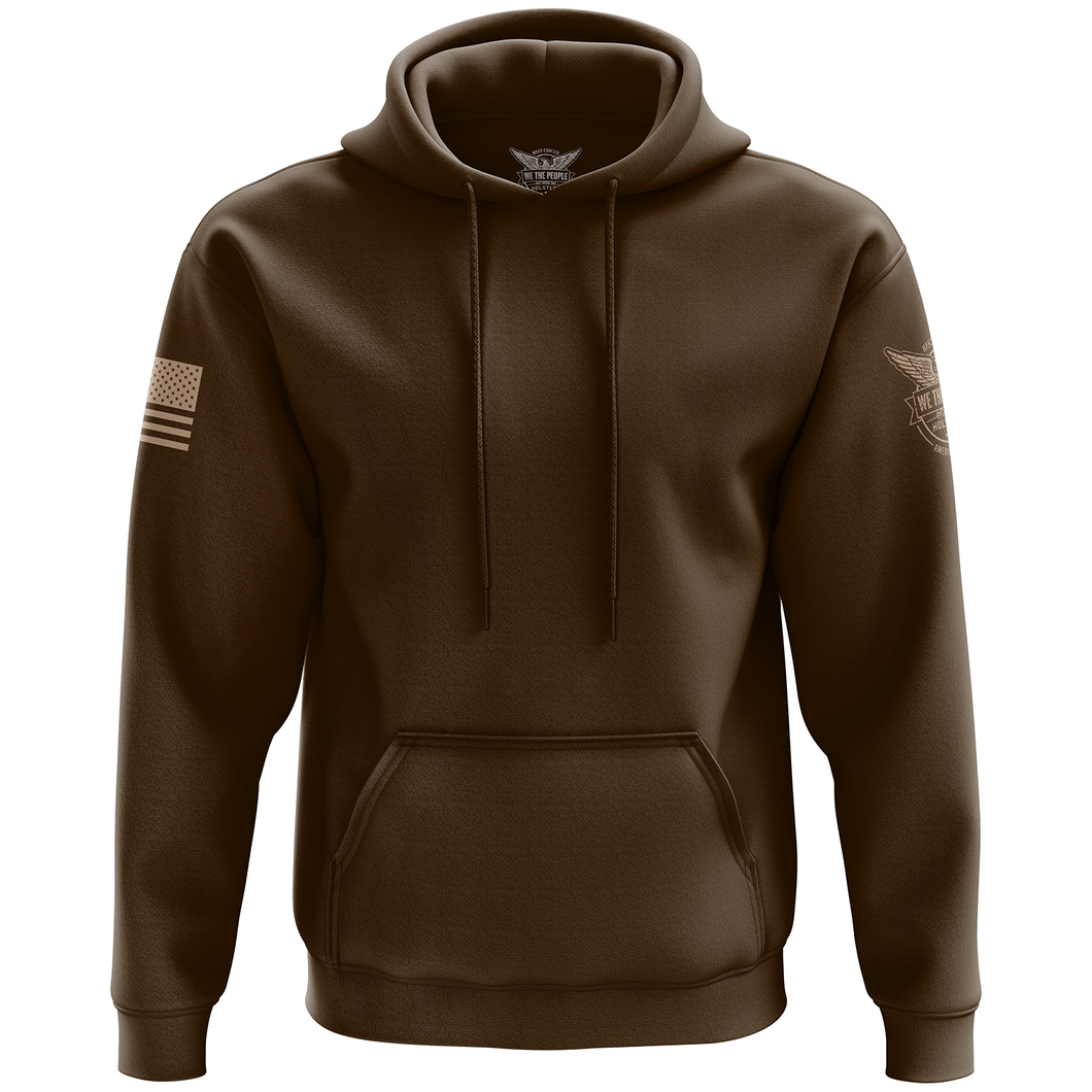 Basic - Brown + Tan Hoodie