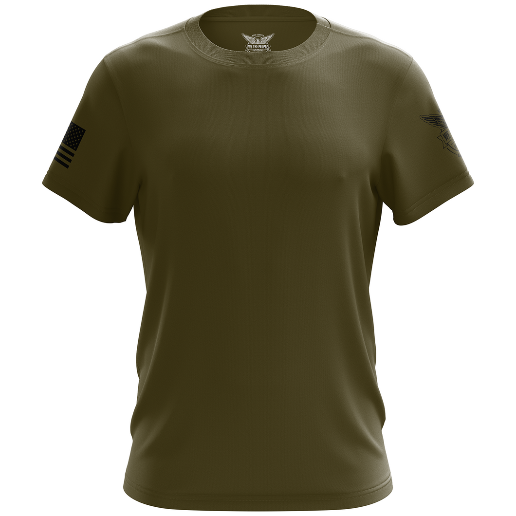 Basic - Olive + Black Short Sleeve Shirt
