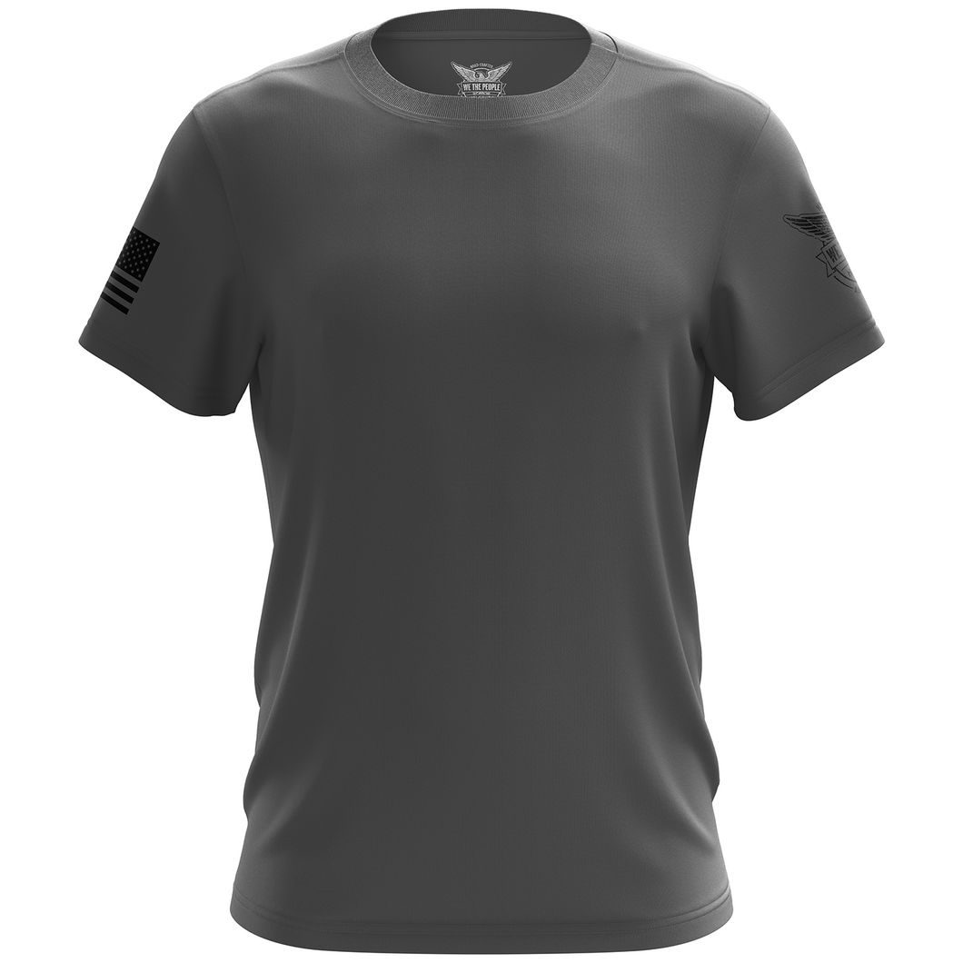 Basic - Charcoal + Black Short Sleeve Shirt
