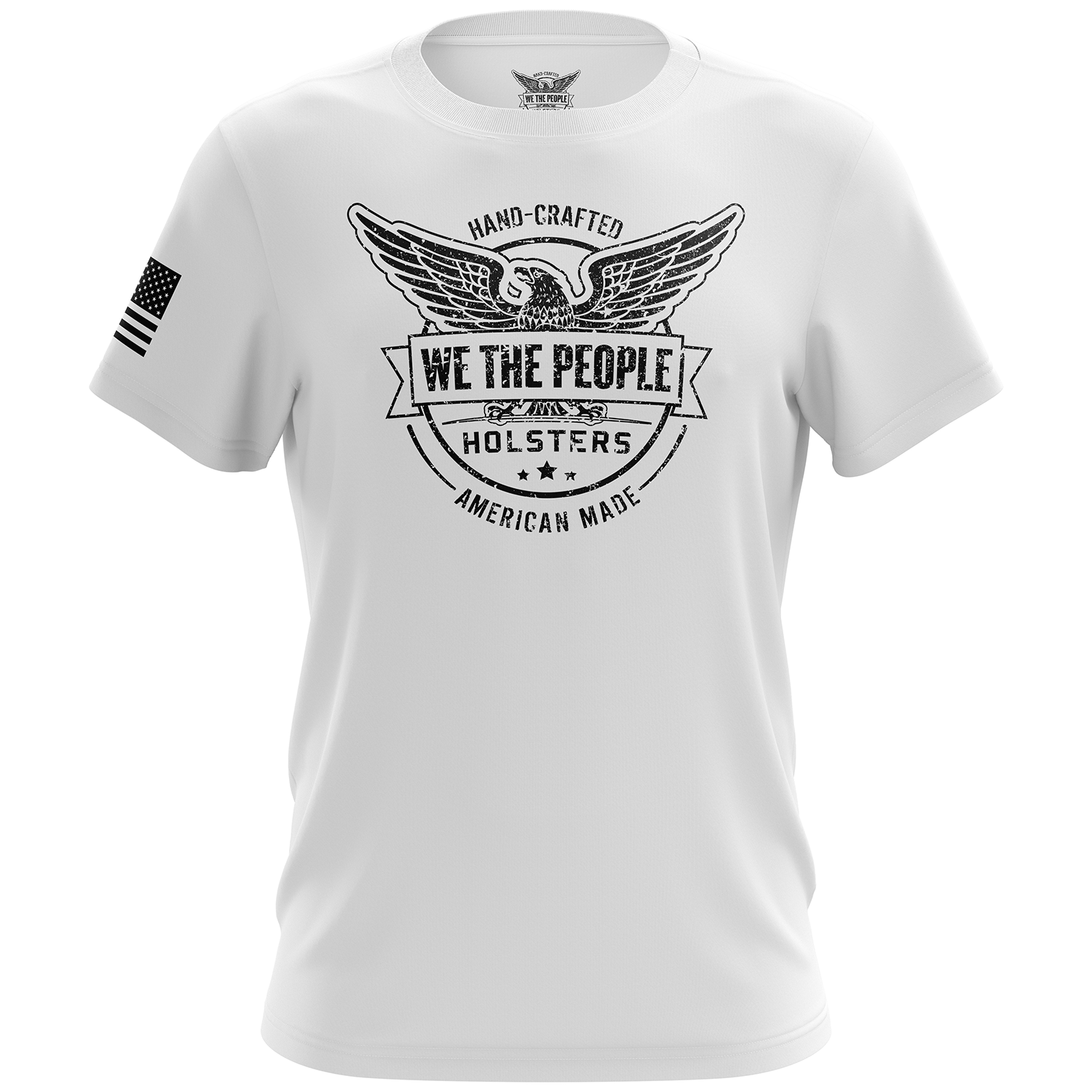 We The People Holsters Black Skull of Beer Merica Gun Graphic T