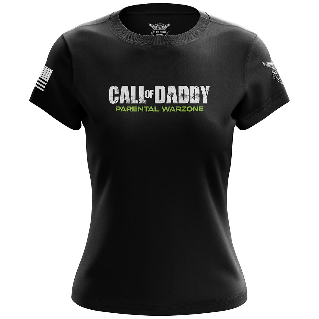 Call of Daddy Women's Short Sleeve Shirt