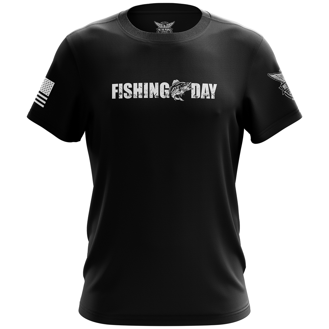 Fishing Day Short Sleeve Shirt