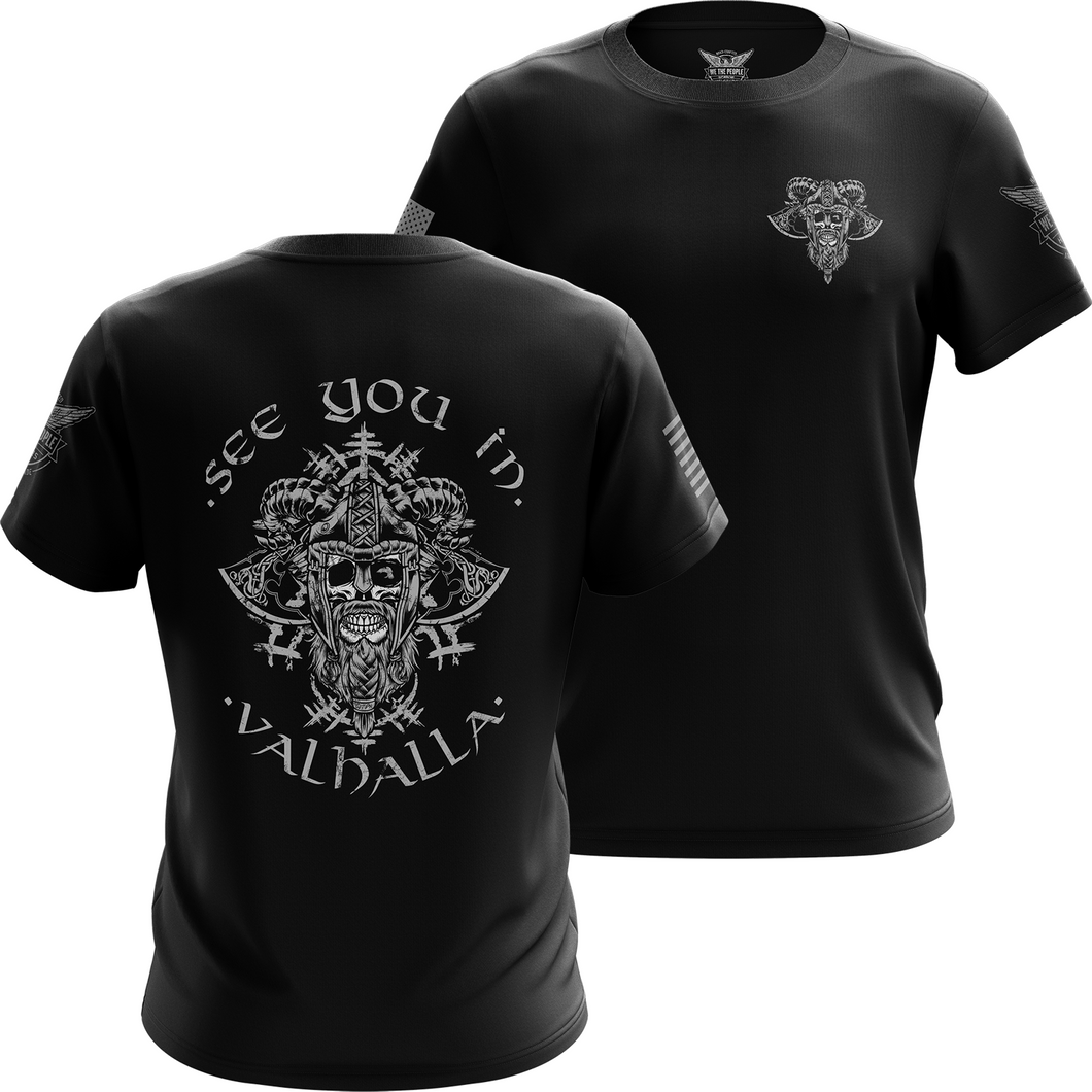 See You in Valhalla Short Sleeve Shirt