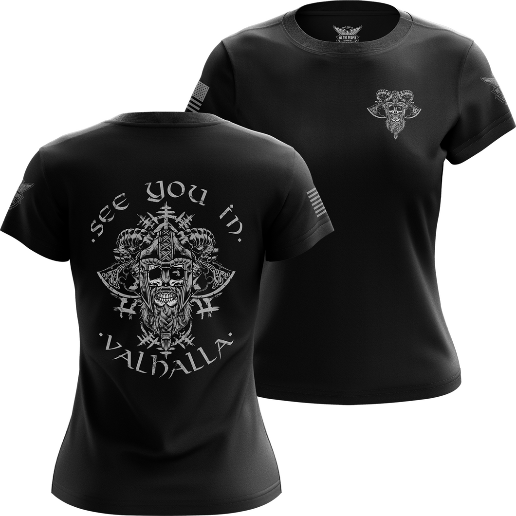 See You in Valhalla Women's Short Sleeve Shirt