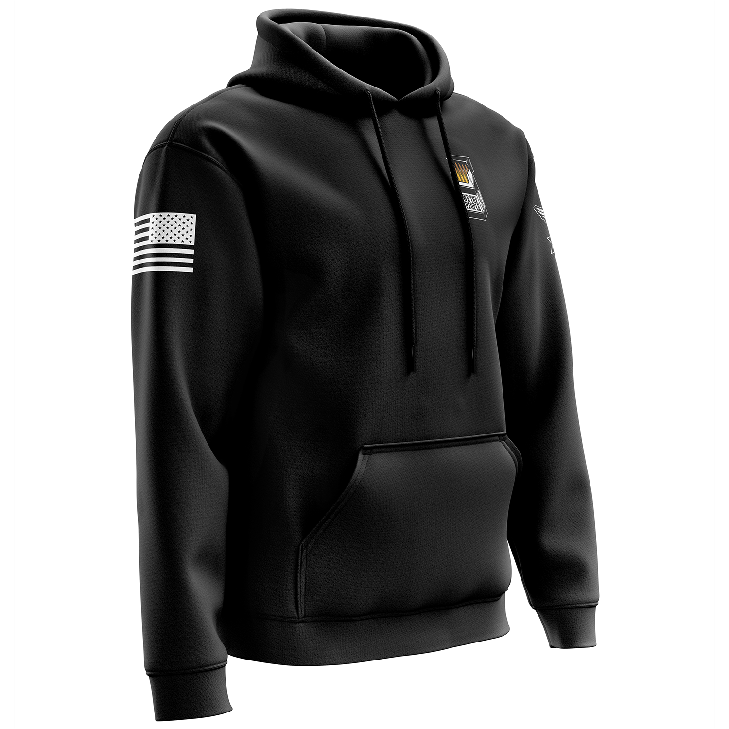 MAX PROOF】 HOODIE VEE SMOCK BLACK L 【公式通販】