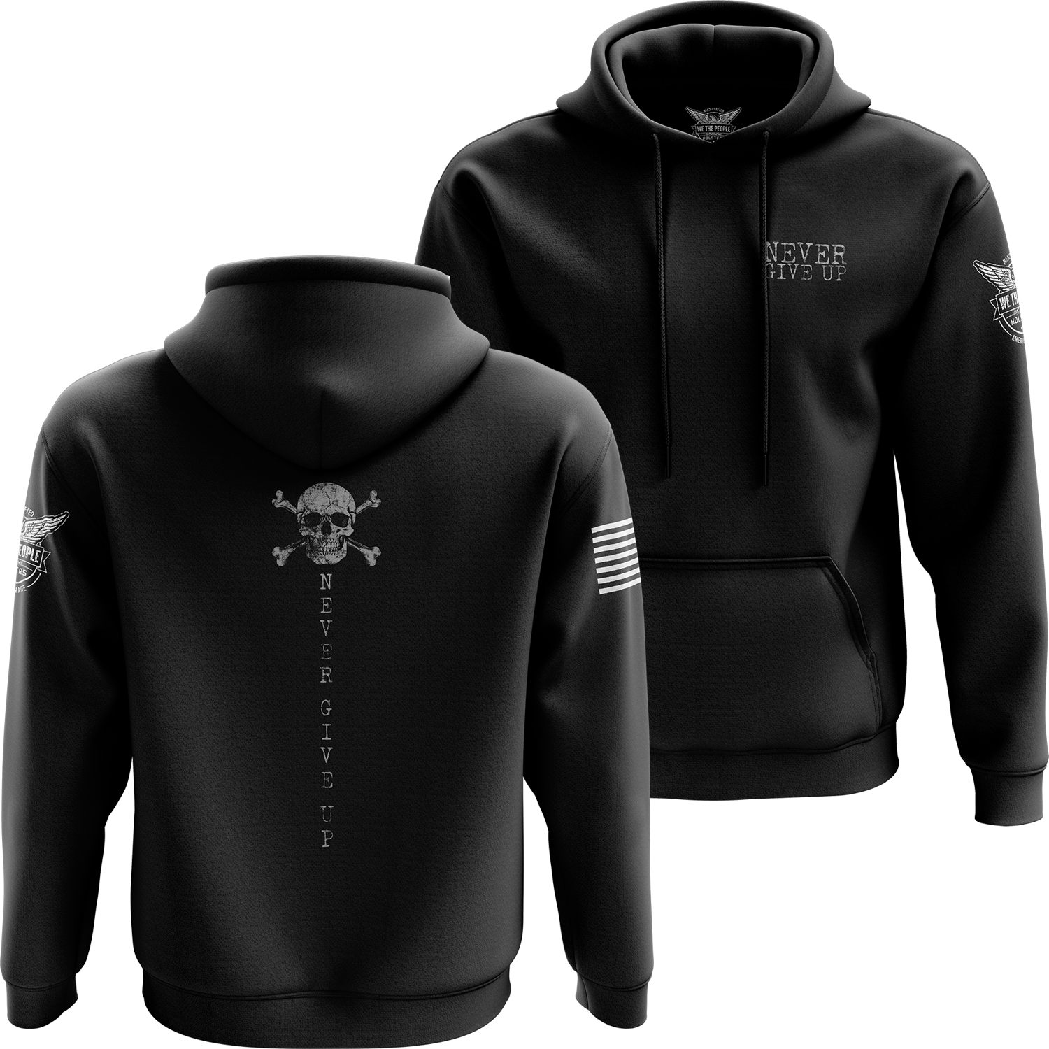 Never Give Up Hoodie