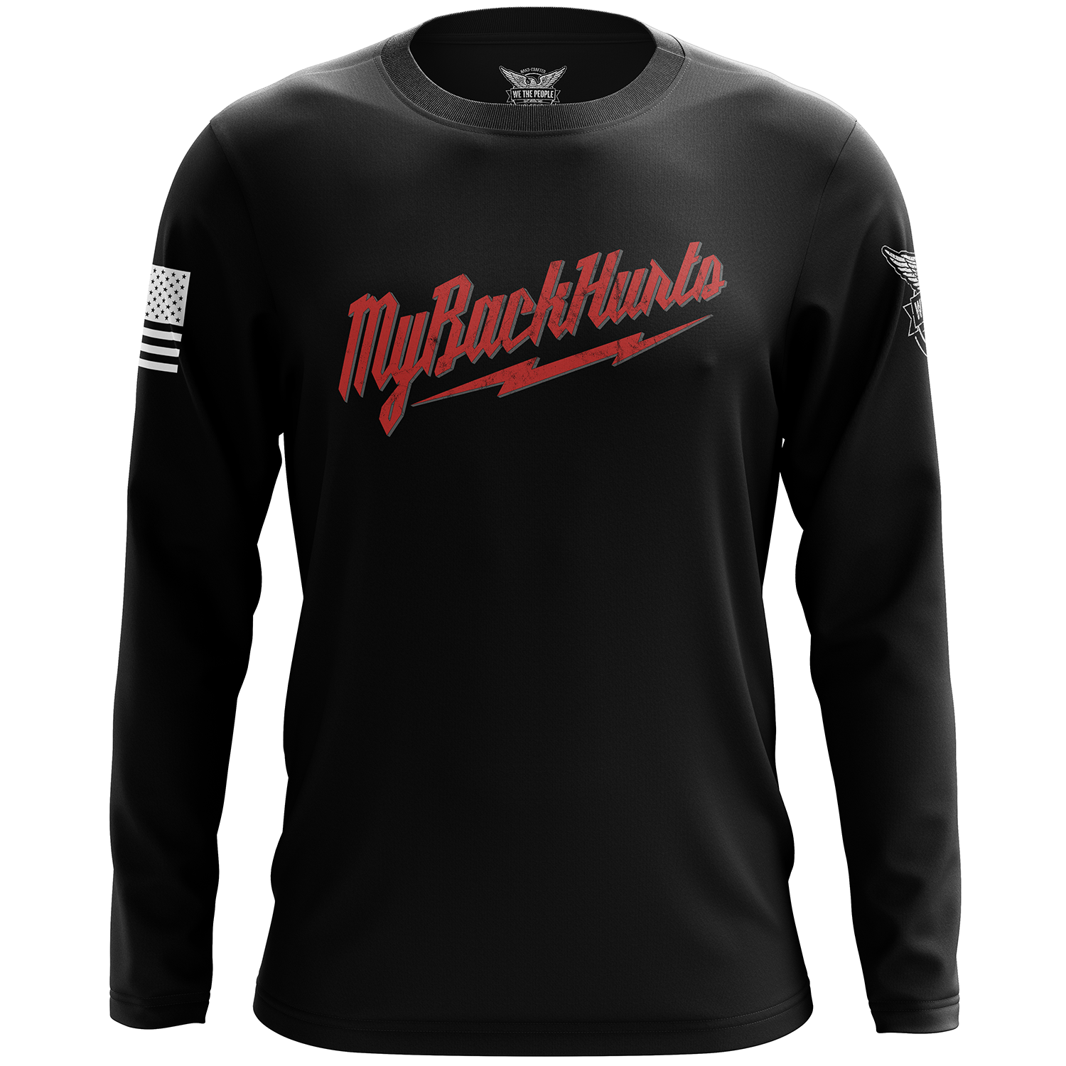 My Back Hurts Long Sleeve Shirt