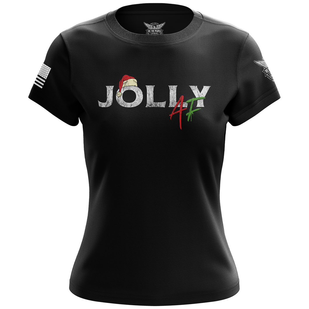 Jolly AF  Women's Short Sleeve Shirt