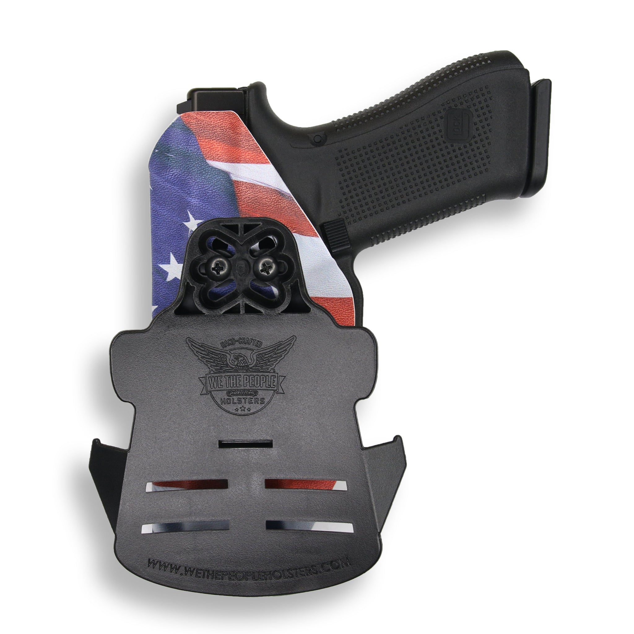We The People IWB Holster For Kahr PM9 9mm - Carbon Fiber Kydex, Right Hand, Inside Waistband