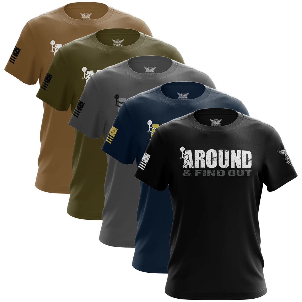 F Around & Find Out Freedom Short Sleeve Bundle (5 Pack)