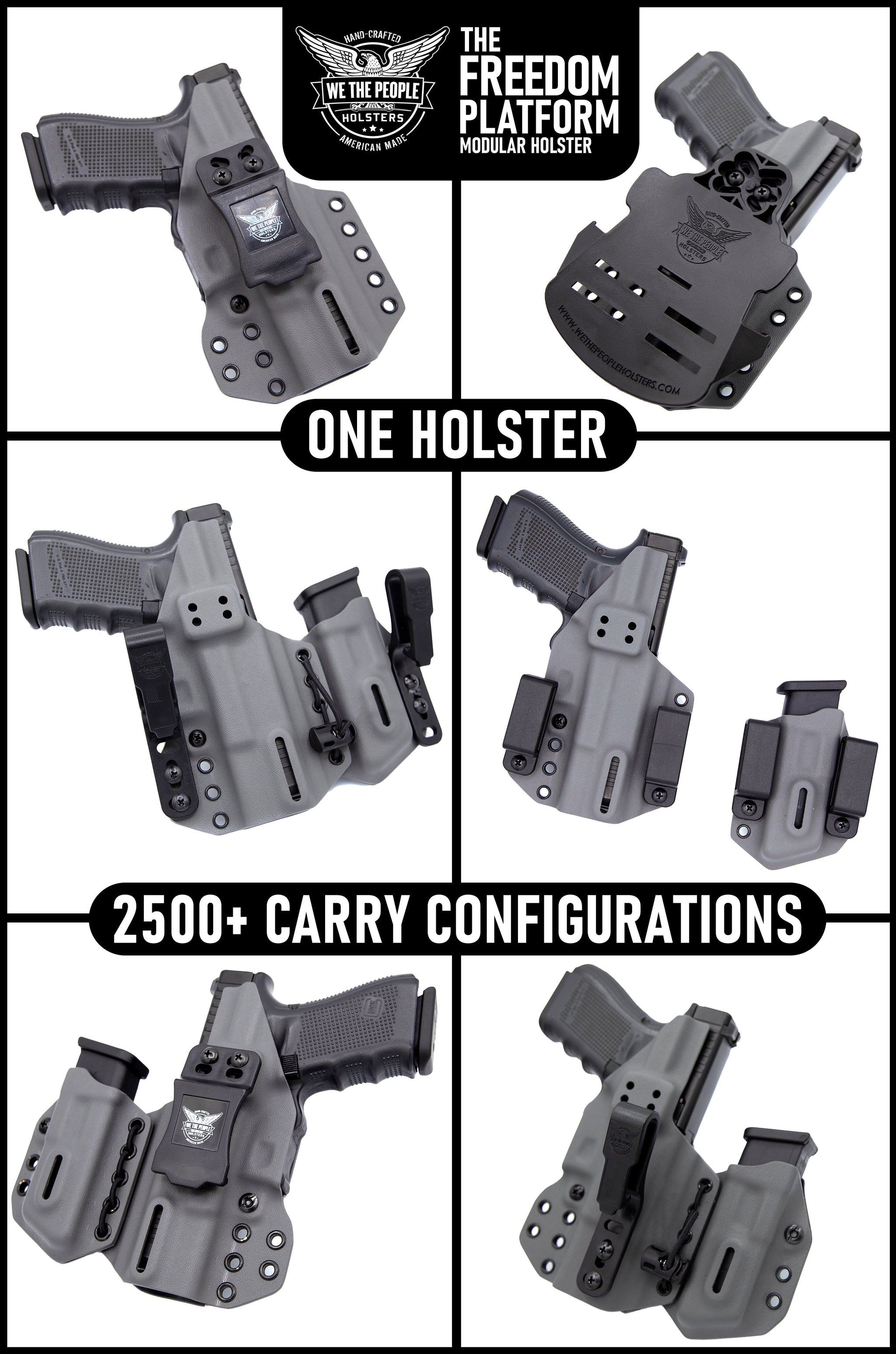 Glock 19 Freedom Holster Platform - Platinum Edition