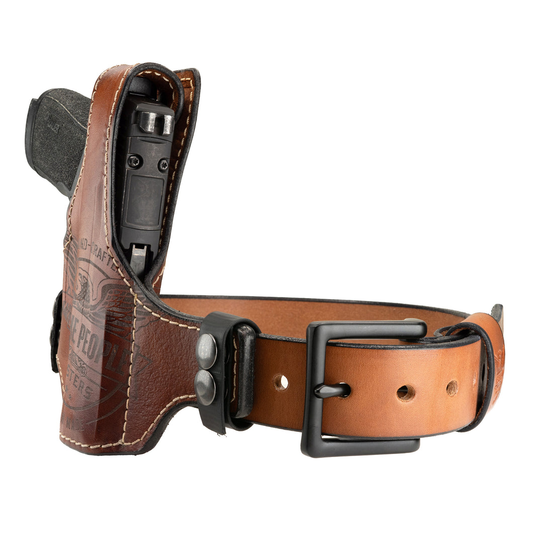 Independence Single Layer 8oz Non-Stitched Leather Belt