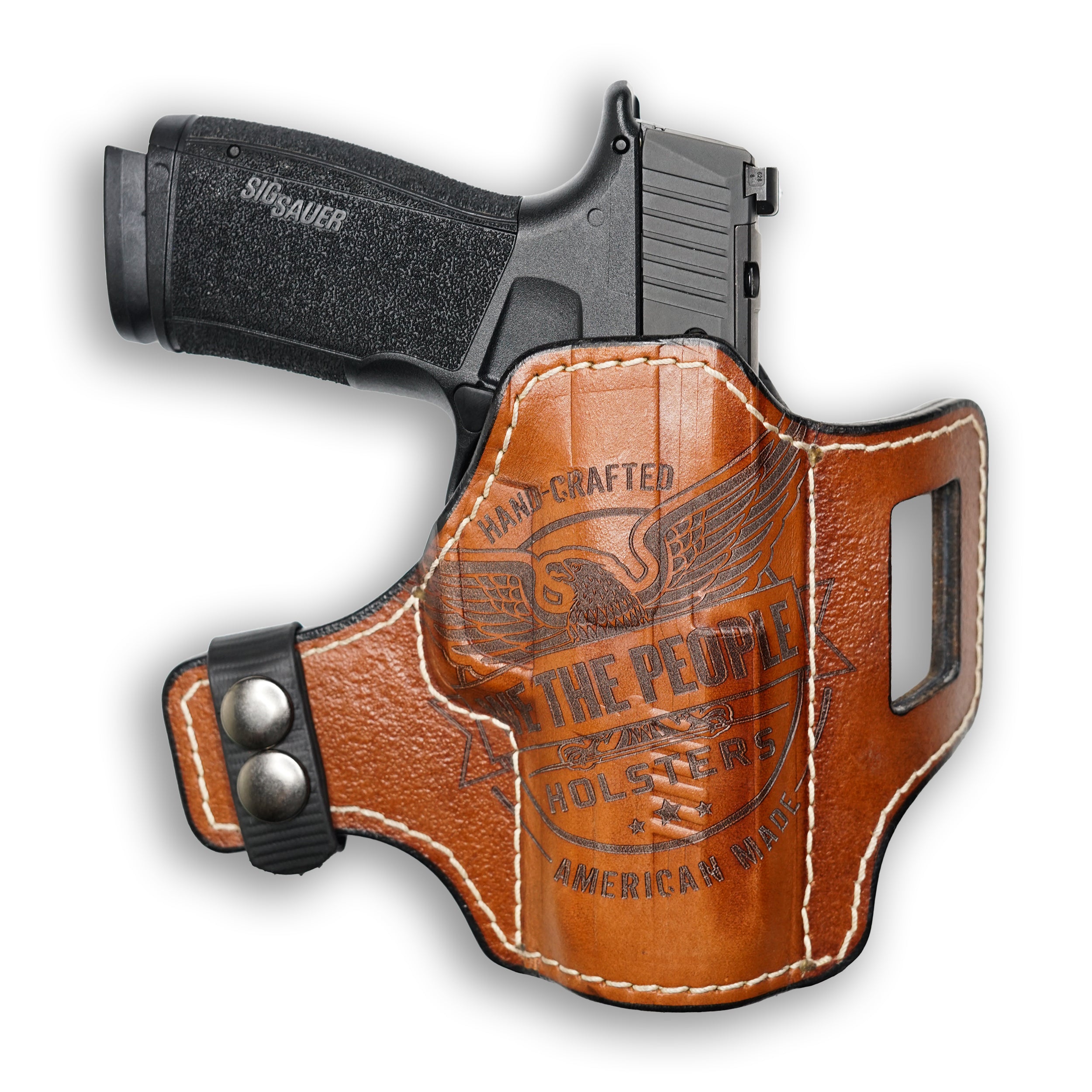 U*N様 定価6万　GUNTAS Genuine Leather Crossbo Sig Sauer P365-XMacro Independence Leather OWB Holster