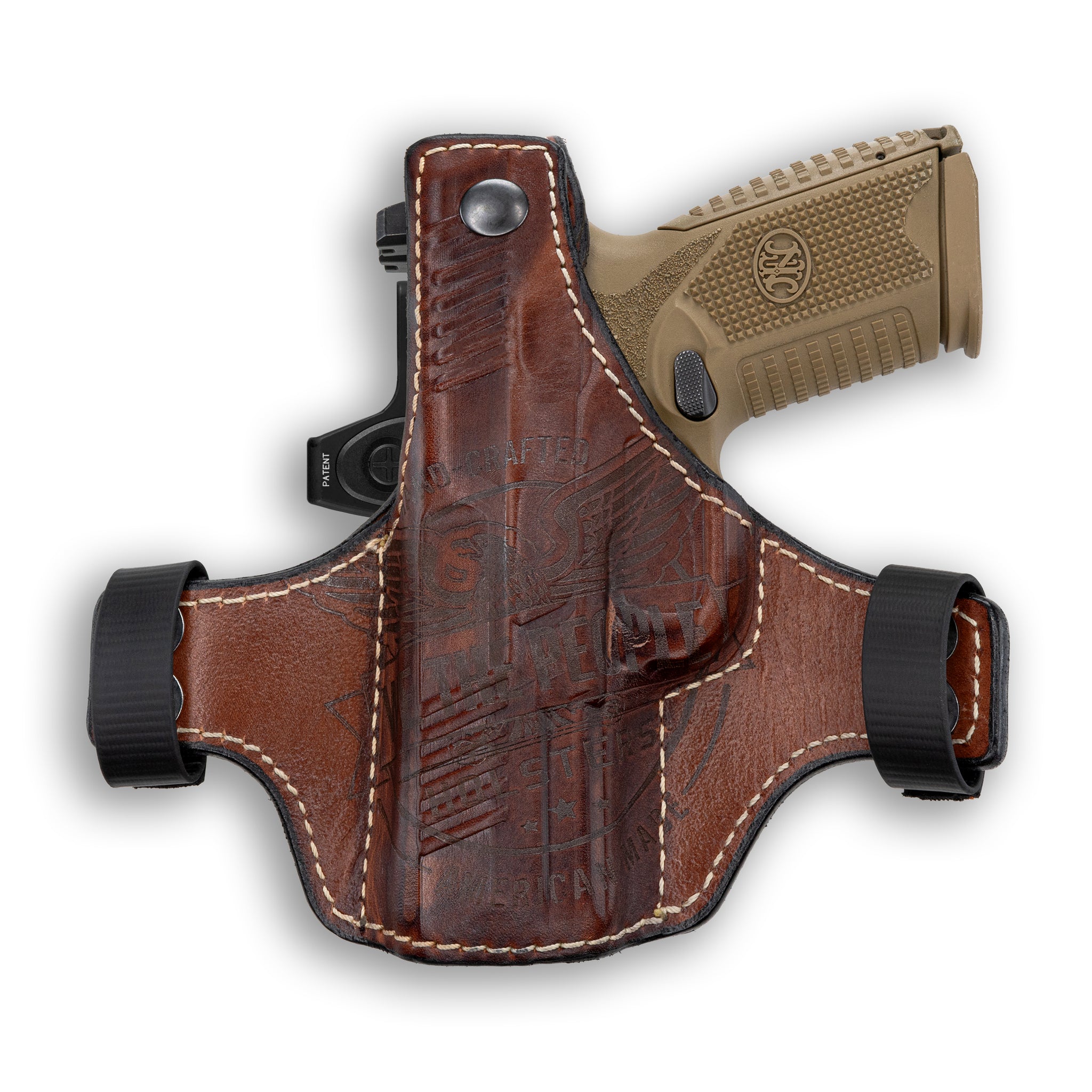 FN 509 Midsize Tactical Independence Thumb Break Leather OWB Holster