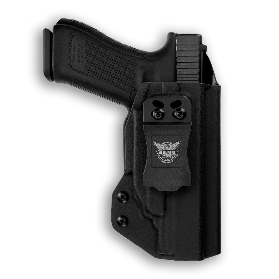 Glock 22 Gen 1-4 with Crimson Trace CMR-201 Rail Master Laser IWB Holster