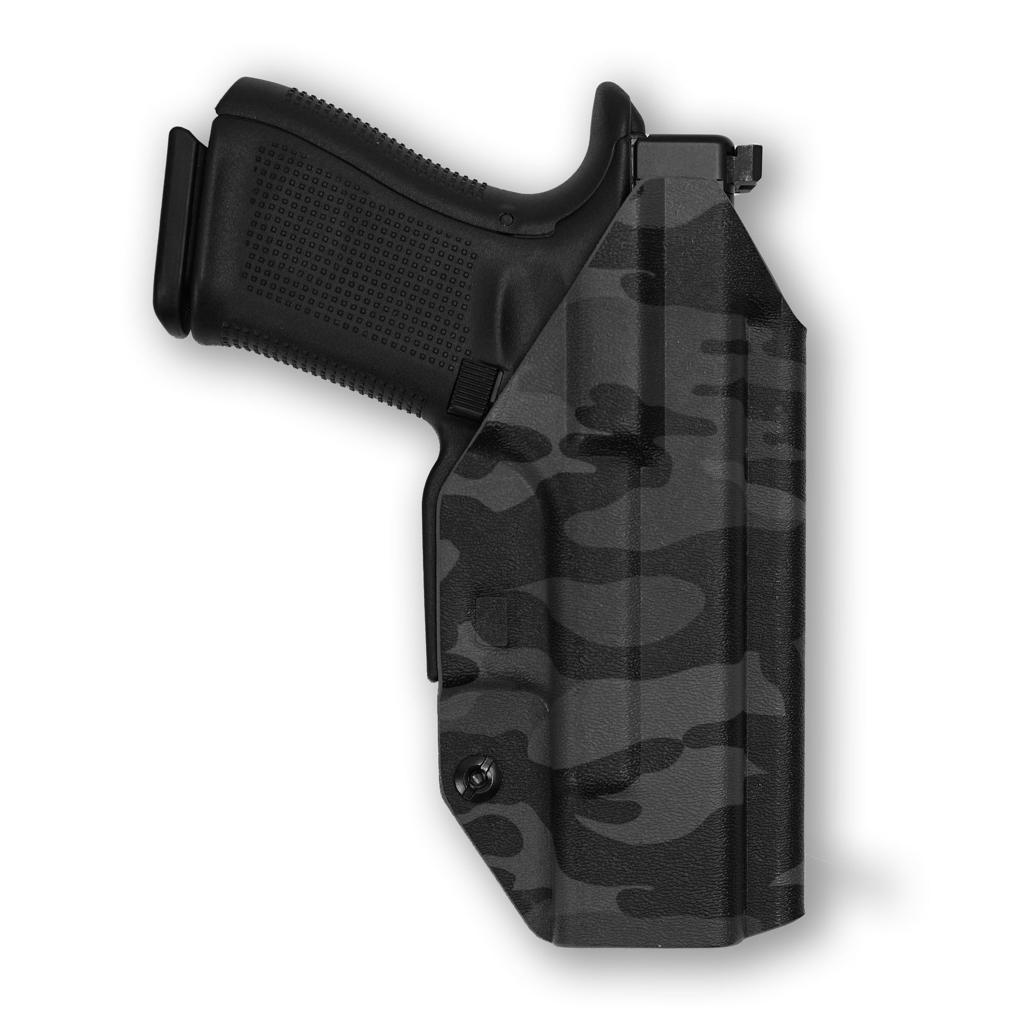 New Pacifica Leather Survival Series OWB Holster For M&P Shield 9mm/.40 – With Laser Cut & Mag Holder