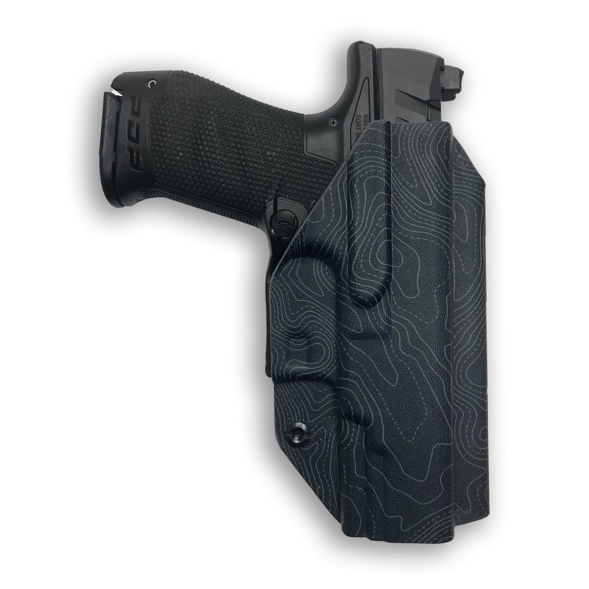 Canik TP9SFx Tuckable IWB Holster Carbon Fiber Black / Ambidextrous (No Sweatguard Canik TP9SFx Tuckable IWB Holster Carbon Fiber Black / Ambidextrous (No Sweatguard