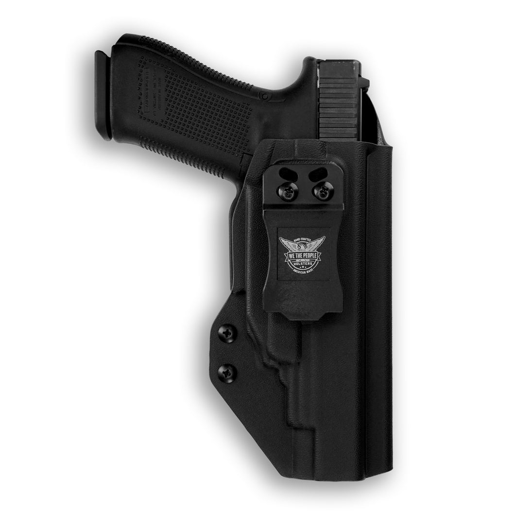Glock 34 with Crimson Trace CMR-201 Rail Master Laser IWB Holster