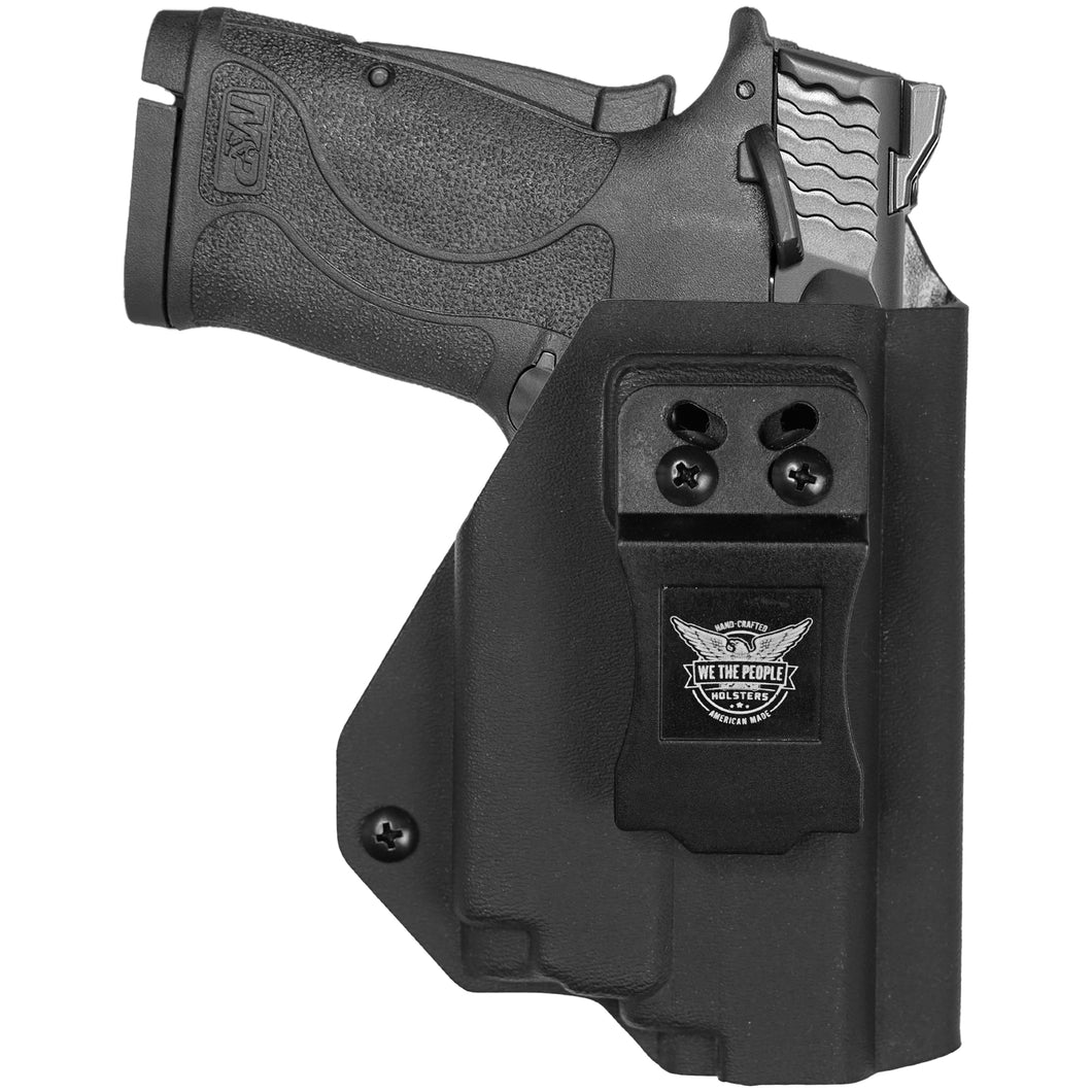 Smith & Wesson M&P 9 Shield EZ with Olight PL-Mini 2 Valkyrie IWB Holster