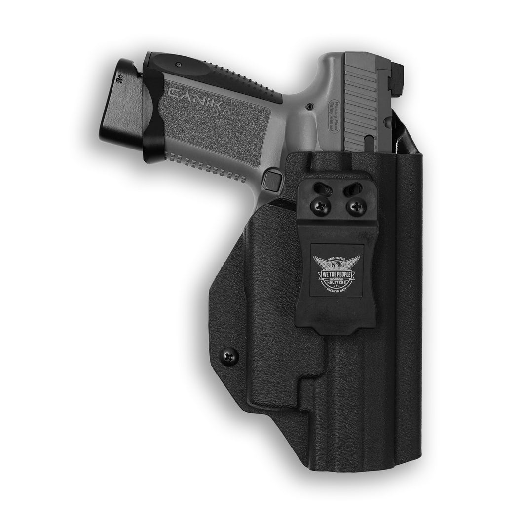 Canik TP9 Elite Combat with Olight Baldr RL Mini IWB Holster