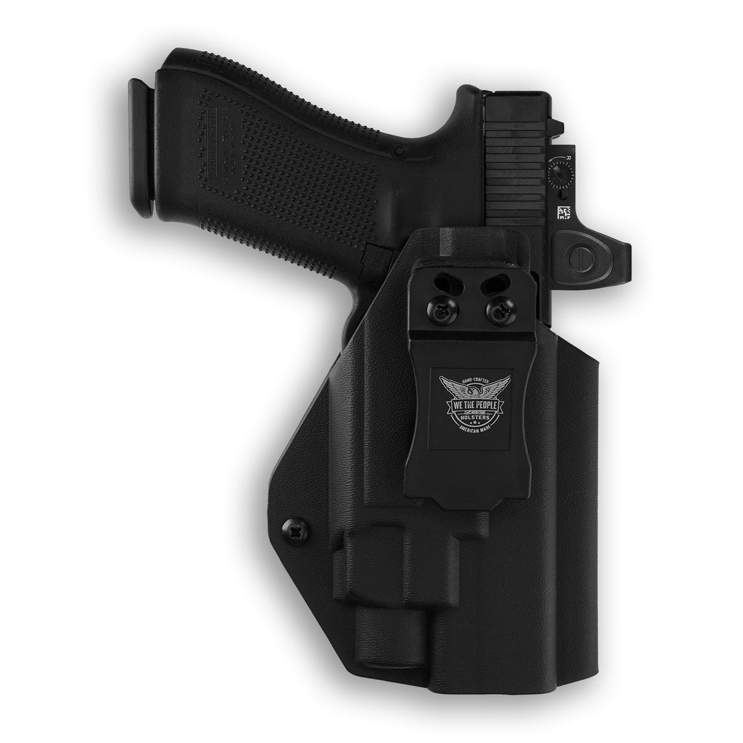 Glock 22 Gen 1-4 MOS with Streamlight TLR-8 HL-X Light Red Dot Optic Cut IWB Holster