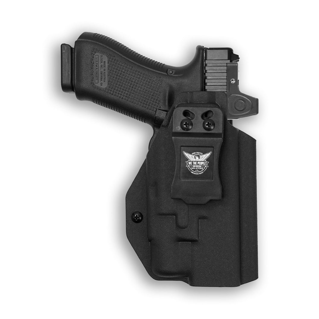 Glock 49 MOS with Streamlight TLR-3 Light Red Dot Optic Cut IWB Holster