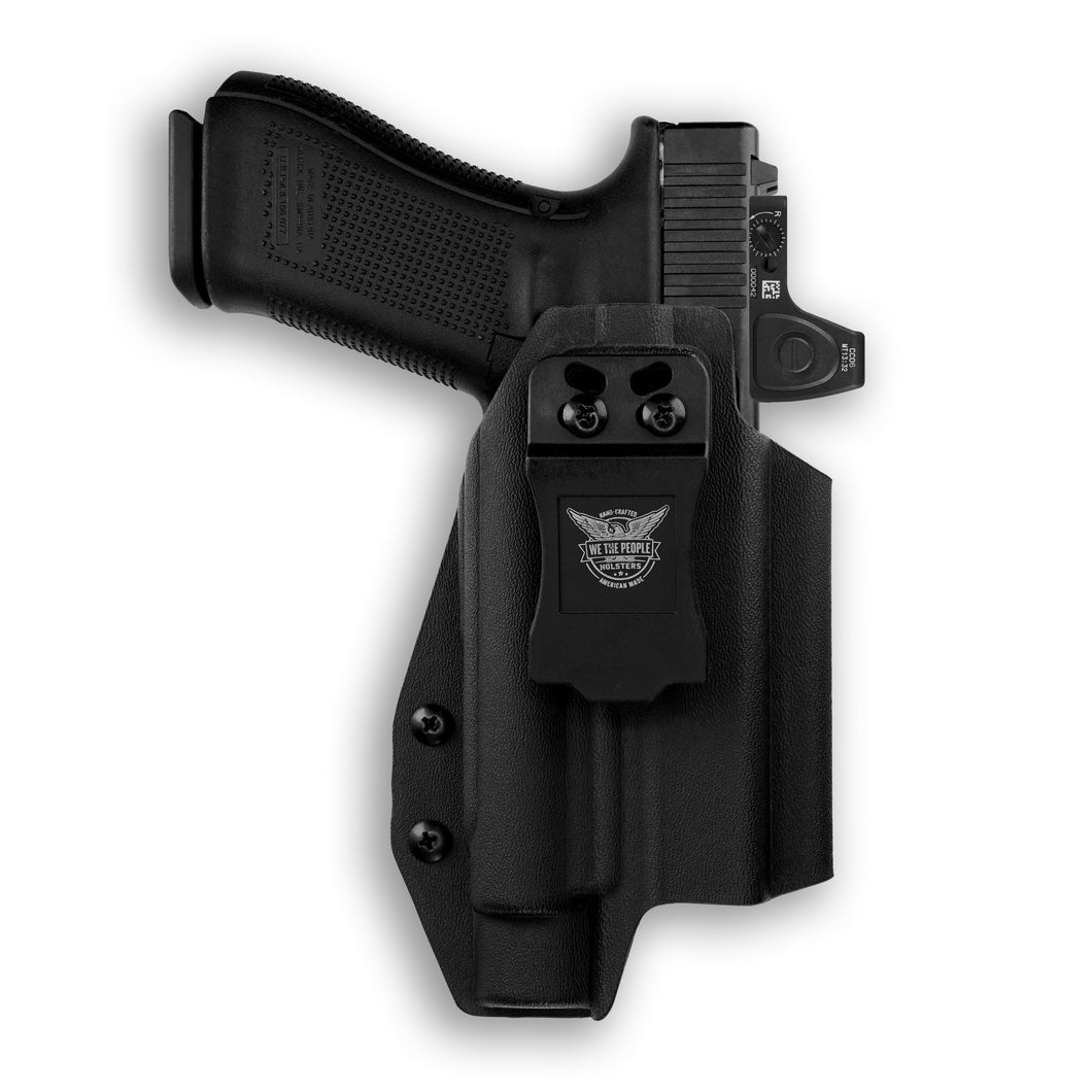 Glock 32 MOS with Olight PL-Pro Valkyrie Red Dot Optic Cut IWB Holster