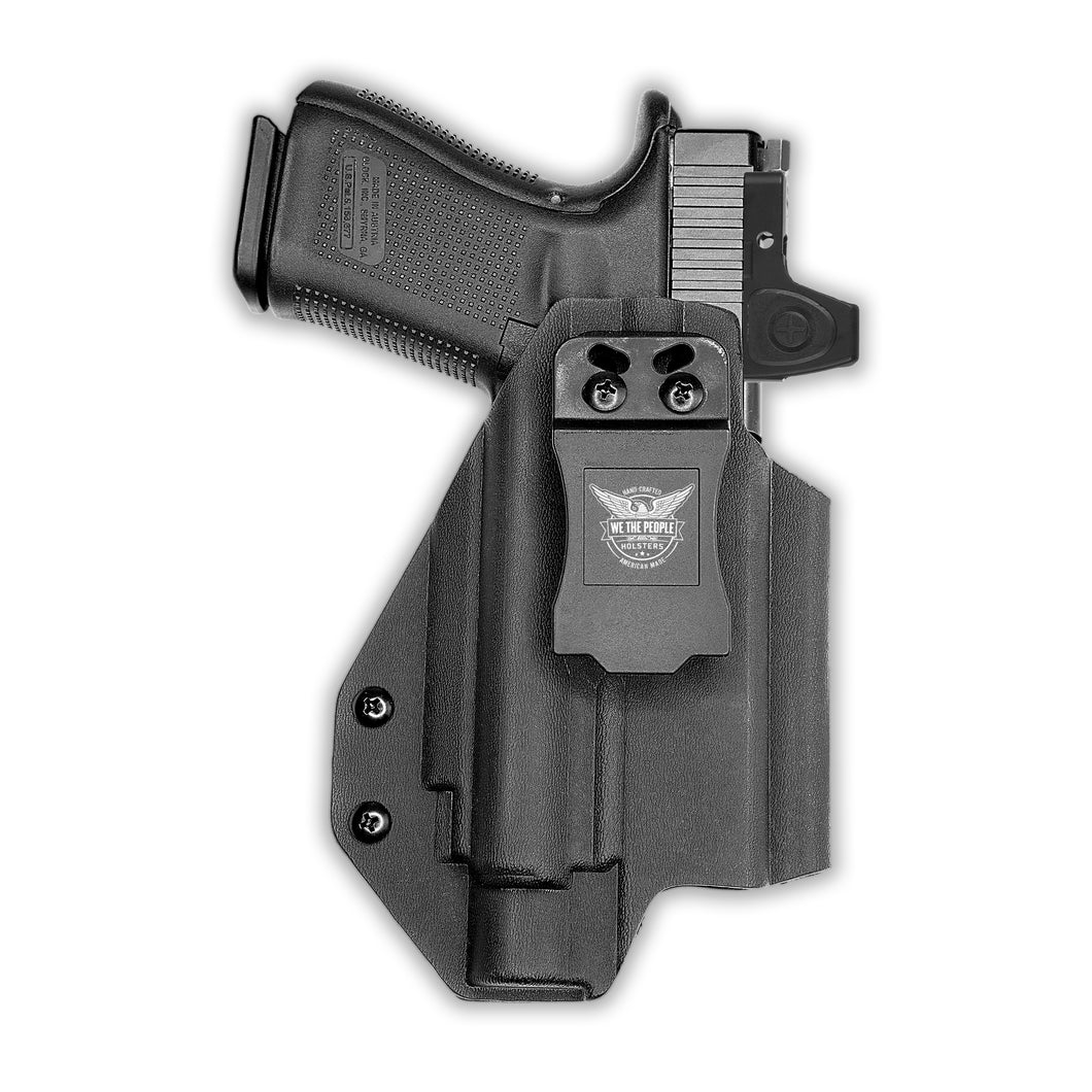 Glock 45 MOS with Olight Baldr Pro Red Dot Optic Cut IWB Holster