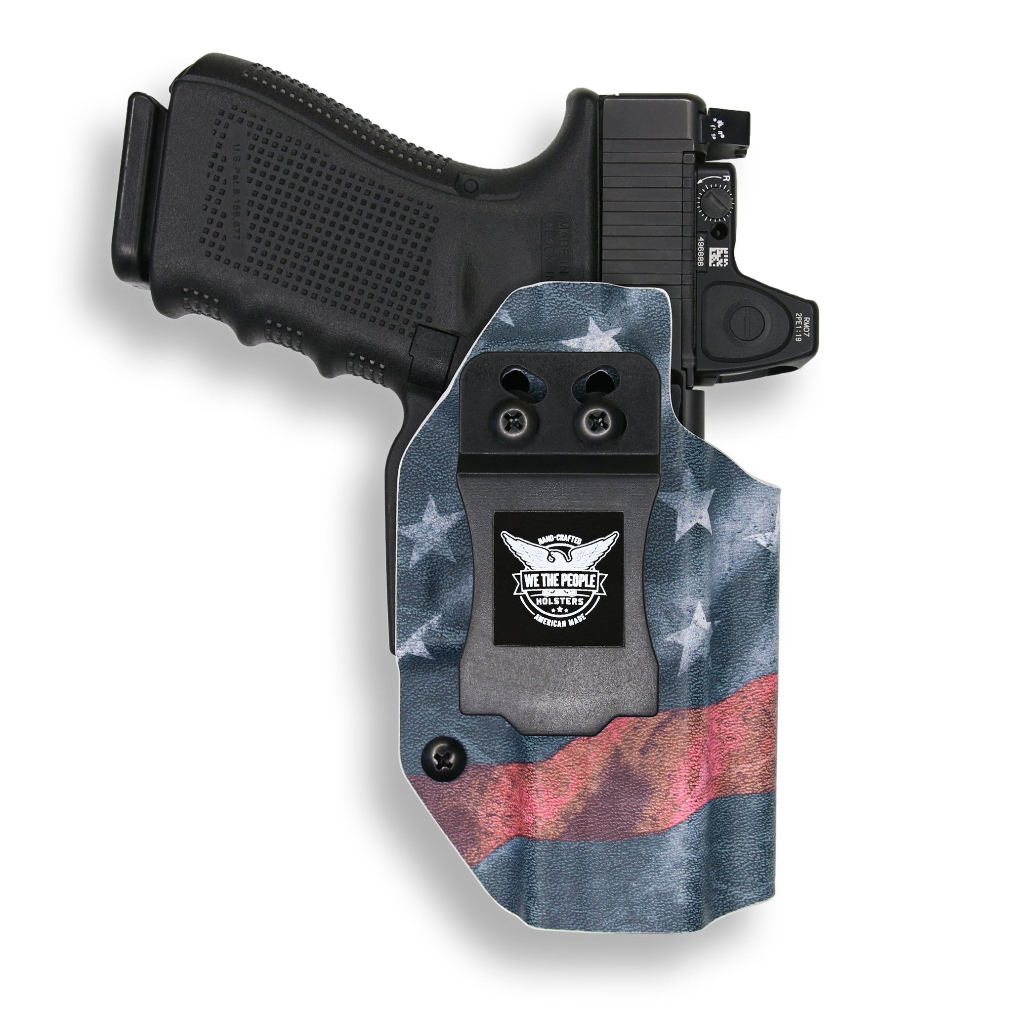 Sig Sauer P320-M17 Full Size 9MM/.40SW with Surefire X300U-A Light Red Dot  Optic Cut IWB Holster