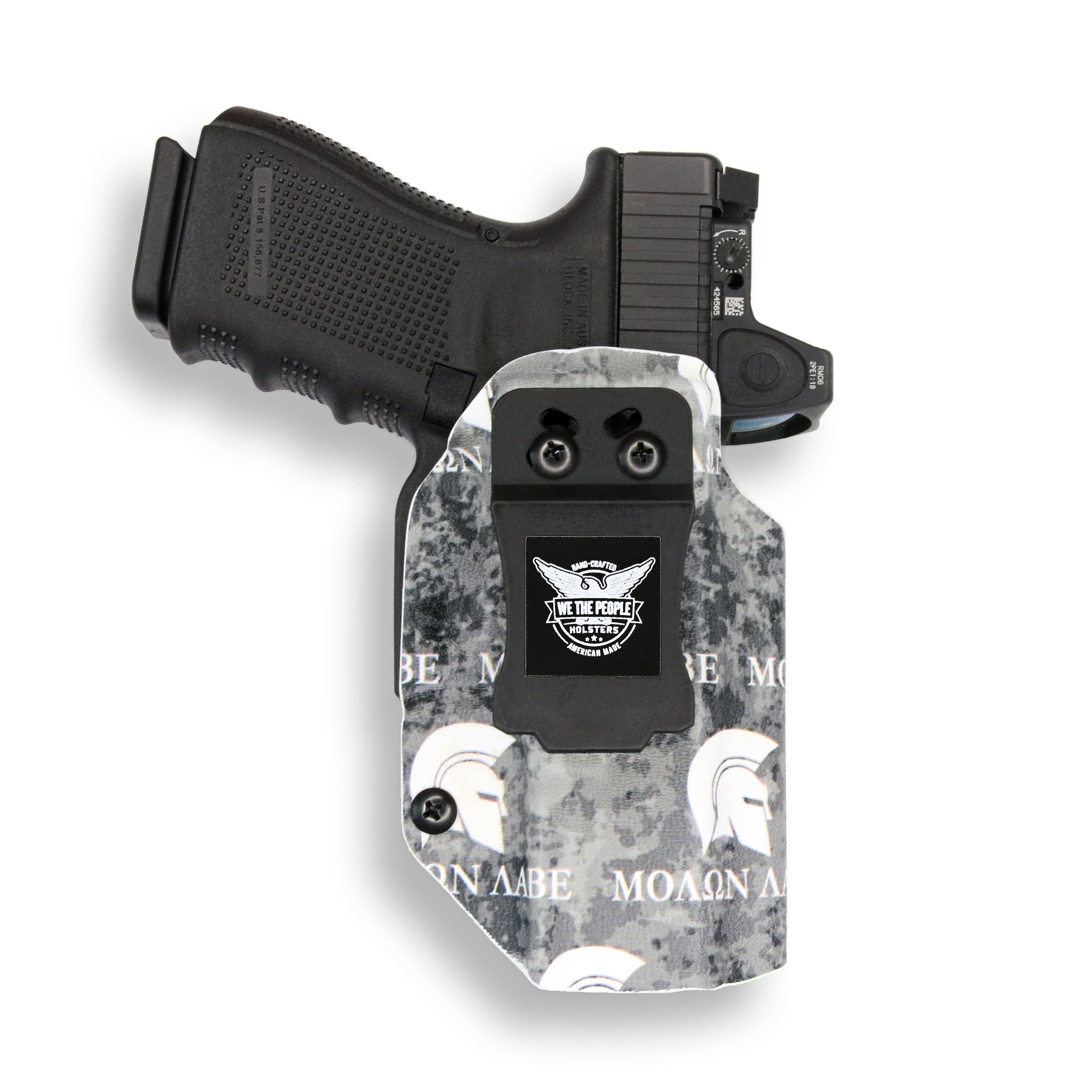 Glock 19 Gen 6 with Surefire X300U-A Light Red Dot Optic Cut IWB Holst