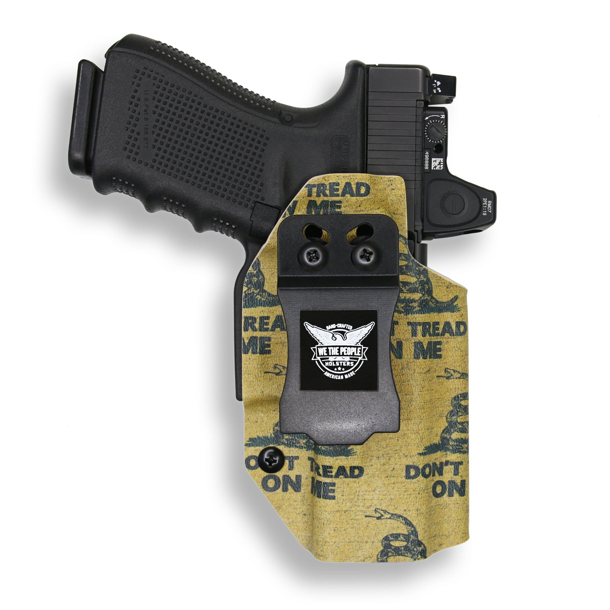 Glock 19 Gen 6 with Surefire X300U-A Light Red Dot Optic Cut IWB Holst