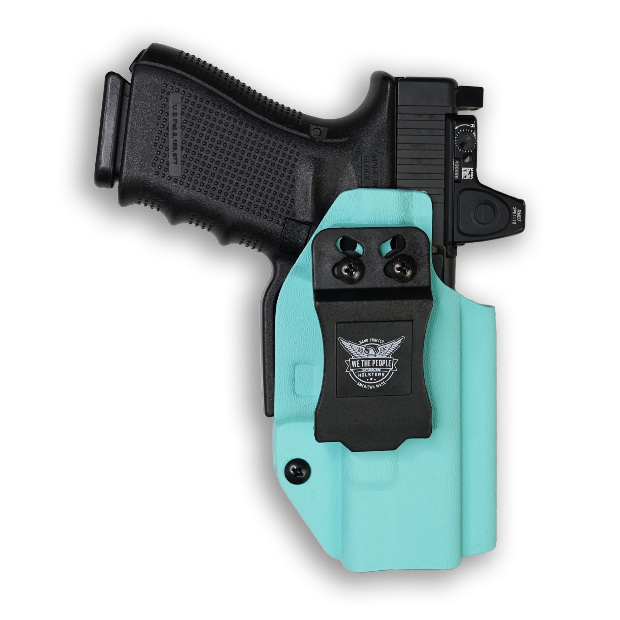 Azula Leather IWB Holster For Springfield Armory Hellcat – Right Hand, Concealed Carry, Black