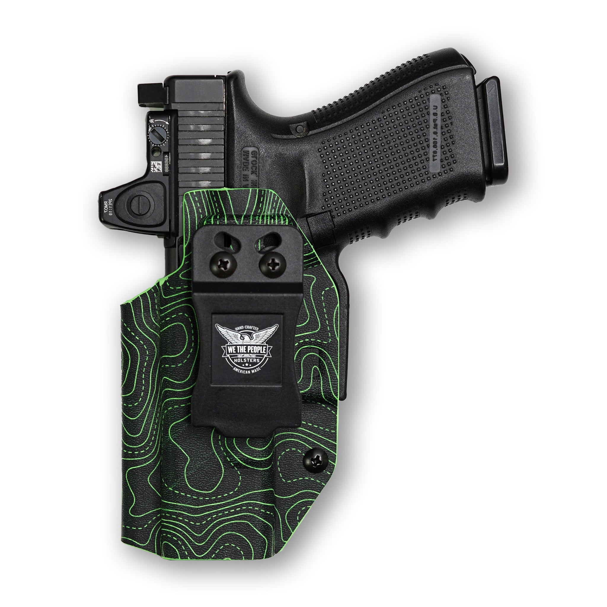 We The People Holsters - Carbon Fiber IWB Holster For Smith & Wesson M&P 9C/40C / M2.0 Compact (Right Hand)