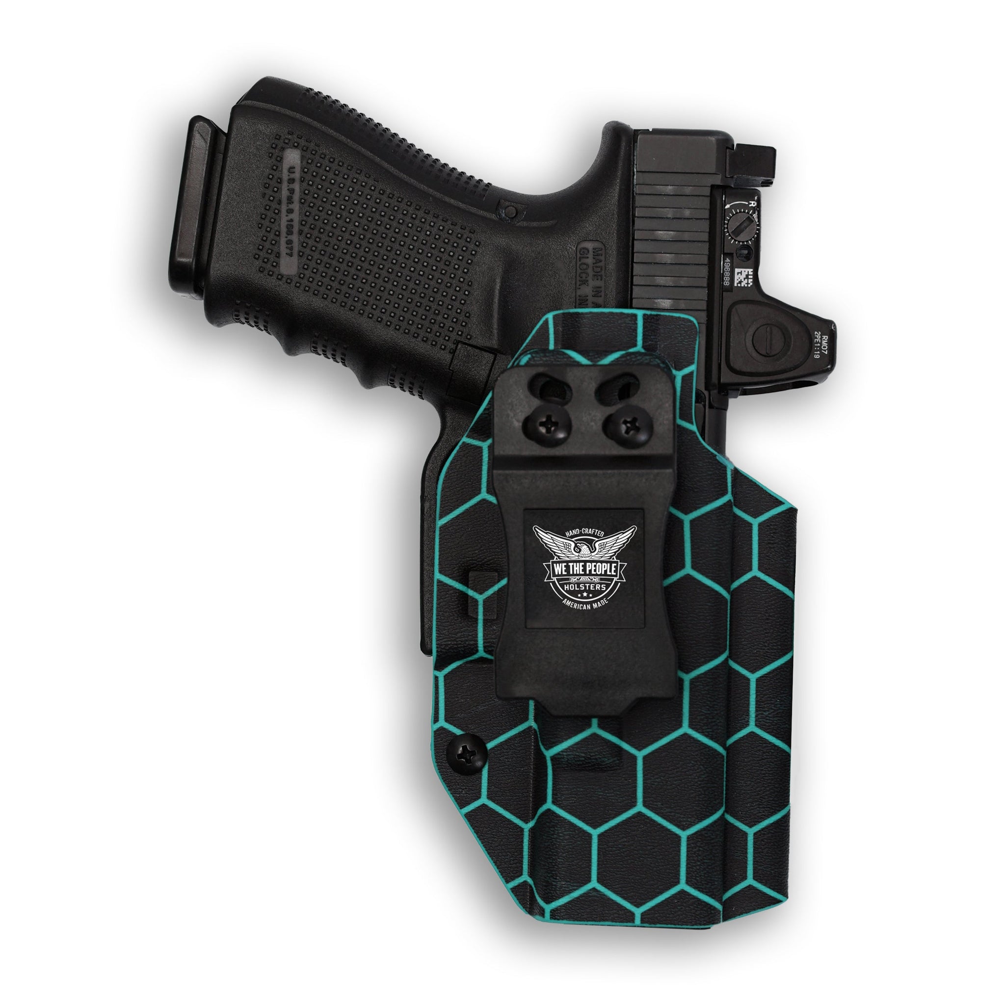 Glock 19 MOS with Olight Baldr S Light Red Dot Optic Cut IWB Holster