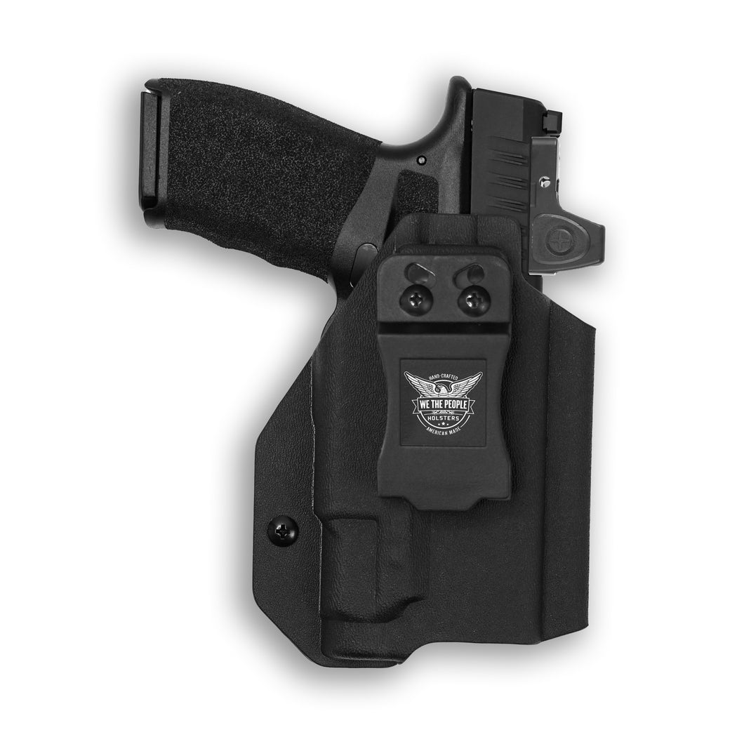 Springfield Hellcat Pro with Streamlight TLR-7 Sub Light Red Dot Optic Cut IWB Holster