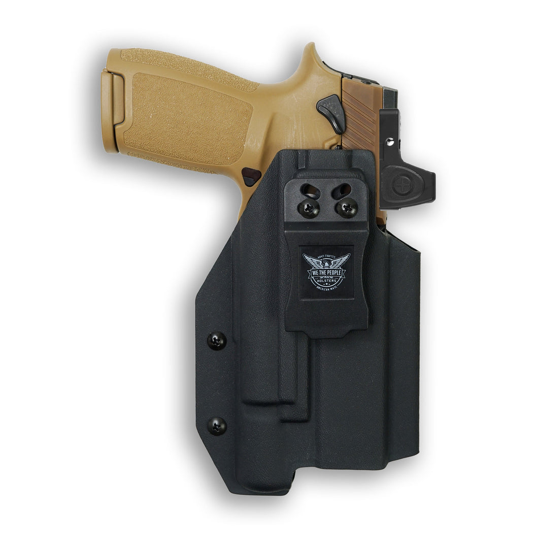 Sig Sauer P320-M17 Full Size 9MM/.40SW with Surefire X300U-A Light Red Dot Optic Cut IWB Holster