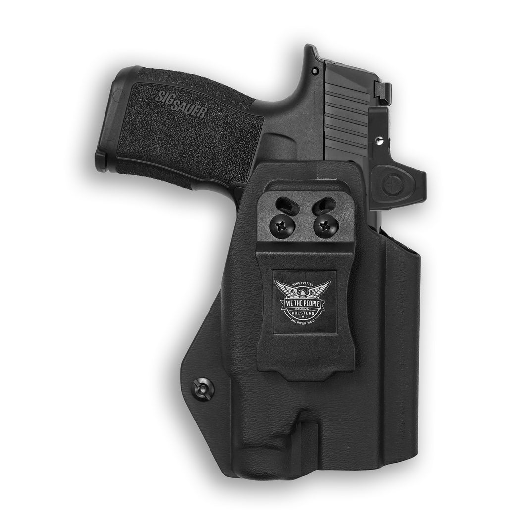 Sig Sauer P365-XL Comp Rose with Streamlight TLR-7 Sub Light Red Dot Optic Cut IWB Holster