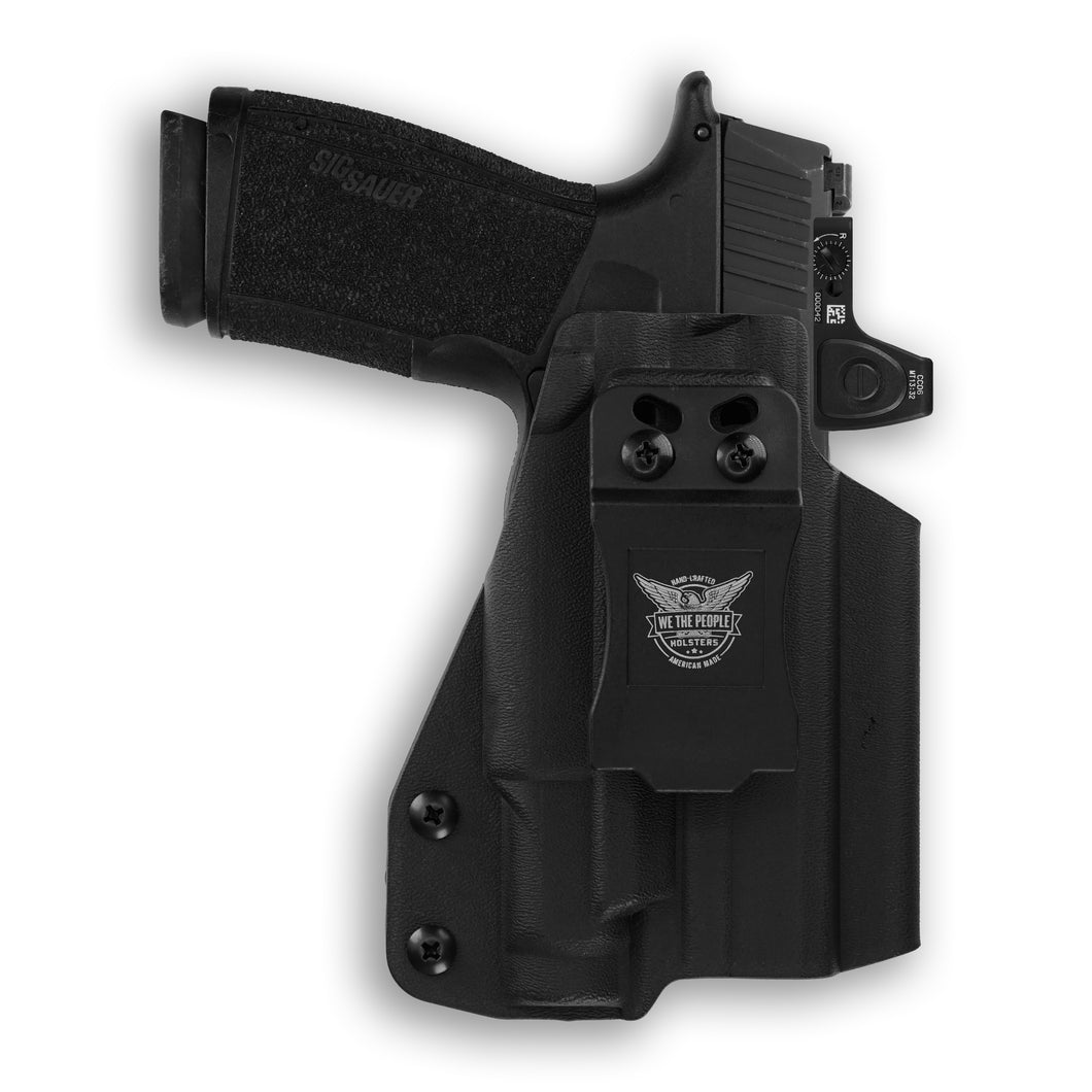 Sig Sauer P365-XMacro Comp with Streamlight TLR-7 Sub Light Red Dot Optic Cut IWB Holster