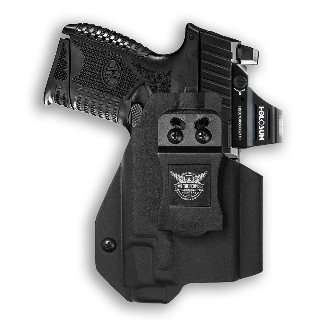 FN 509 C with Streamlight TLR-7/7A Light Red Dot Optic Cut IWB Holster